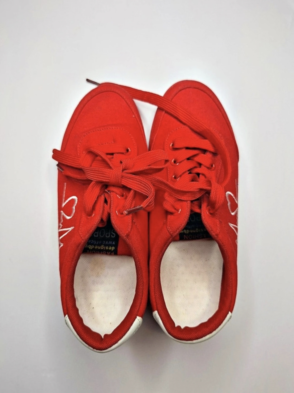 Keds Women's Red Canvas Sneakers